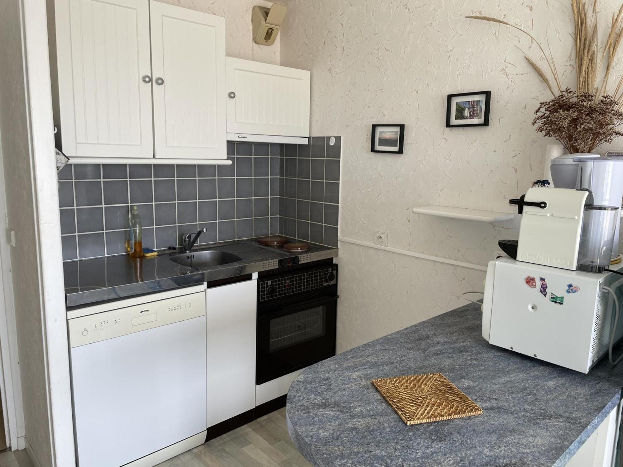 Fort-Mahon-Plage: Studio Balcon, Equipements Complets, Parking Prive - Fr-1-482-12 Exterior foto